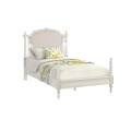 High end hand carved solid wood kids bed and bed room furniture bedroom set